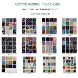 DOWELL, nuevo estilo, nuevo diseño, pinza para el pelo de acetato, Pinza de resorte de diamantes de imitación de cereza roja, pinza de pelo personalizada para mujer, accesorios para el cabello - Product Image 5