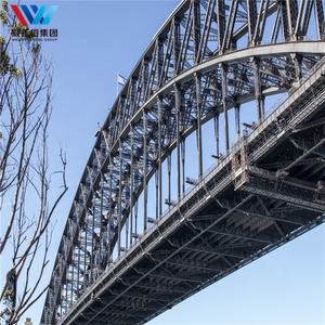 Construction rapide <span class=keywords><strong>Structure</strong></span> en acier longue portée Construction préfabriquée pont piétonnier Construction pont de fabrication en métal - Product Image 6