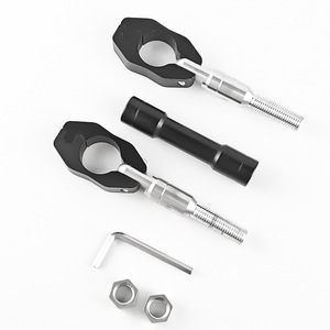 Barre stabilisatrice de guidon de moto Qiangye, extension renforcée noire pour modification de vélo - Product Image 3