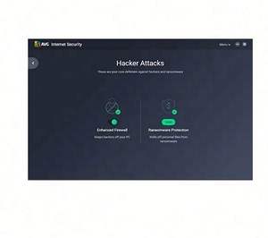 Logiciel antivirus de protection de la confidentialité en ligne multi-appareils/années avec code, pour AVG Internet Security 2022 Stock - Product Image 4