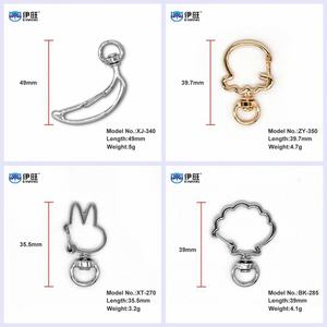 Ewang - Accesorios para Hacer Joyas y Manualidades, Llaveros para Bolsos, Clip Giratorio de Metal, Gancho de Seguridad, Anillo para Llaves - Product Image 4