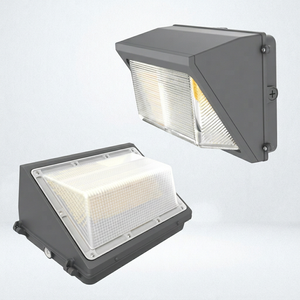 Outdoor Square Aluminum Street Wall <b>Light</b> Polycarbonate for 5-Year Warranty High Brightness 40W/60W/80W <b>LED</b> <b>Motion</b> - Product Image 1