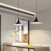 Lustre LED de luxe nordique salle à manger salon maison éclairage décoratif Double têtes LED suspension