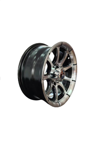 Jantes en aluminium AOMAO de haute qualité, production en série, noires, protectrices, étoiles, <span class=keywords><strong>4</strong></span> <span class=keywords><strong>trous</strong></span>, jantes en aluminium de 14 <span class=keywords><strong>pouces</strong></span>, jantes en alliage d'aluminium - Product Image 3