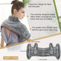 Coussin chauffant pour le cou et les épaules, réutilisable, pour soulager la douleur
