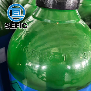 Gas de soldadura de argón 50l inconsútil Gas de argón del <span class=keywords><strong>CO2</strong></span> Gases mezclados del cilindro para industrial - Product Image 6
