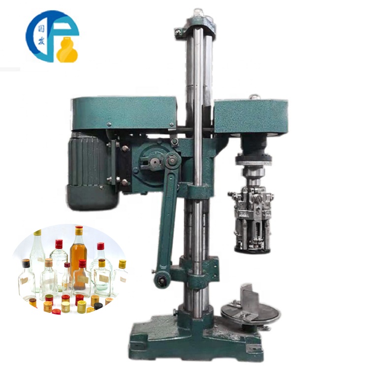 Полуавтоматическая машина для укупорки винных бутылок