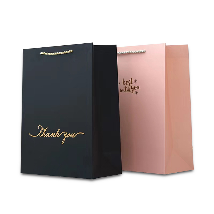 custom print reusable shopping cosmetic fashio<i></i>nable make up bag packaging paper bags with logo for clothing