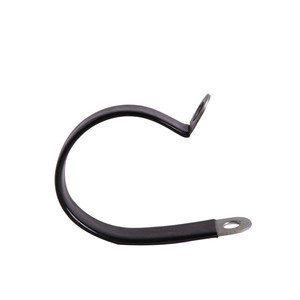 Abrazadera/clip de cable recubierto de PVC tipo <span class=keywords><strong>P</strong></span> de acero inoxidable - Product Image 3