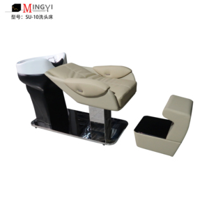 SU10 वियोज्य शैम्पू कुर्सी बड़ी चीनी मिट्टी बेसिन धोने कुर्सी - Product Image 2