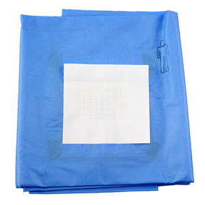 Pack d'<span class=keywords><strong>angiographie</strong></span> MedPurest, stérile EO, jetable, consommables médicaux de classe I, draps chirurgicaux ophtalmiques avec trou, bleu - Product Image 6