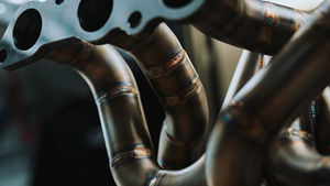 Colector de escape MATCHWAY de 3.0'' con banda en V, SS304, 3mm, 100% soldado TIG, acabado cepillado para <span class=keywords><strong>Supra</strong></span> <span class=keywords><strong>Mk4</strong></span> Lexus GS300 2JZG - Product Image 3