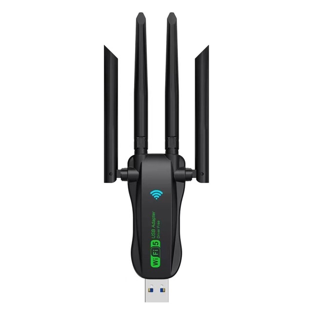 Factory Price 2.4G 5G Dual Band USB 3.0 Network Card Driver Free for Desktop Computer Wifi Hotspot Sharing Wifi USB Adapter BW11