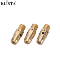 Accessoire de soudage MIG, diffuseur de gaz en laiton 54A, support de buse de soudage, support de diffuseur de gaz style Tweco 54A