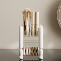 Support de rangement minimaliste pour pinceaux de maquillage 2026 avec support de rangement transfrontalier pour pinceaux à sourcils et crayons de maquillage pour coiffeuse de bureau