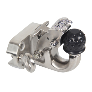 PRADO voiture tête d'aigle en acier inoxydable tout-terrain sauvetage remorque <span class=keywords><strong>attelage</strong></span> avec boule pièces de rechange crochet de remorquage accessoires - Product Image 3