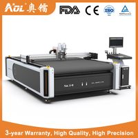 Machine de découpe de panneaux en PVC Forex de l'usine AOL pour les matériaux en acrylique et en coroplastique Sintra