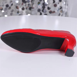 Nouveauté - Chaussures à talons pour femmes grandes tailles avec semelles en caoutchouc de qualité, bout pointu, tendances de la mode estivale, talons bas pour femmes - Product Image 6