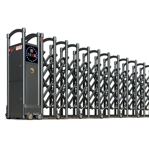 Portail télescopique rétractable électrique en aluminium, télécommande automatique pour école, usine, <span class=keywords><strong>villa</strong></span> - Product Image 4