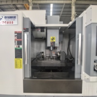 Máquina CNC VMC 855 de Precisión, 3/4 Ejes, Husillo BT40, Fanuc, para Fabricación de Moldes de Componentes Aeroespaciales