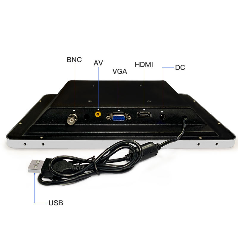 Wholesale 9.7 Inch PCAP Industrial LCD Monitor Capacitive Touch USB IPS HD-MI VGA BNC Input EEIT VESA Mount XP/7/8 Kiosk