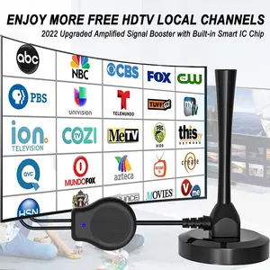 <span class=keywords><strong>Antena</strong></span> de <span class=keywords><strong>TV</strong></span> de Largo Alcance, <span class=keywords><strong>Antena</strong></span> de <span class=keywords><strong>TV</strong></span> Amplificada, <span class=keywords><strong>Antena</strong></span> de Transmisión Fabricada en China, 50W, 400 Millas, HD, 25 dBi Interior, 3.5 dBi, <span class=keywords><strong>75</strong></span> <span class=keywords><strong>OHM</strong></span> - Product Image 4