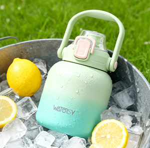 วอเตอร์ซี่ขายร้อนสำหรับเด็กแก้วกาแฟ304 800มล. สแตนเลสติดผนังสองชั้นสีตามสั่งสไตล์อเมริกัน - Product Image 1