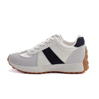 Chaussures de tennis grande taille pour femmes, nouveau design, baskets basses décontractées d'automne, plates et respirantes, en stock pour femmes