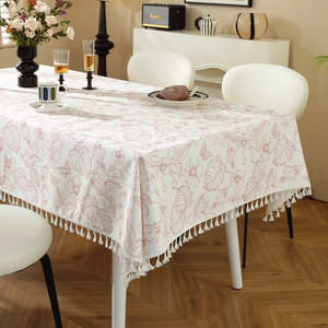 WML063 Nappe de table en tissu jacquard imperméable et anti-poussière, style pastoral américain, pour table basse, vente en gros - Product Image 6