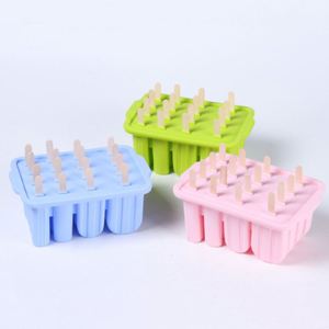 Molde para helados y paletas de hielo de 16 cavidades de calidad alimentaria con función de fácil desmolde para hacer paletas de hielo - Product Image 1