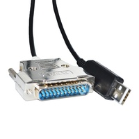 Cable de Datos y Depuración FTDI-USB a DB25 con Conductor de Cobre para Máquinas CNC Fanuc