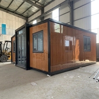 Maison Modulaire Conteneurisée en Acier à Prix Fabricant pour Villa, Hôtel, Mini-Maison 2 Chambres Prête à l'Expédition