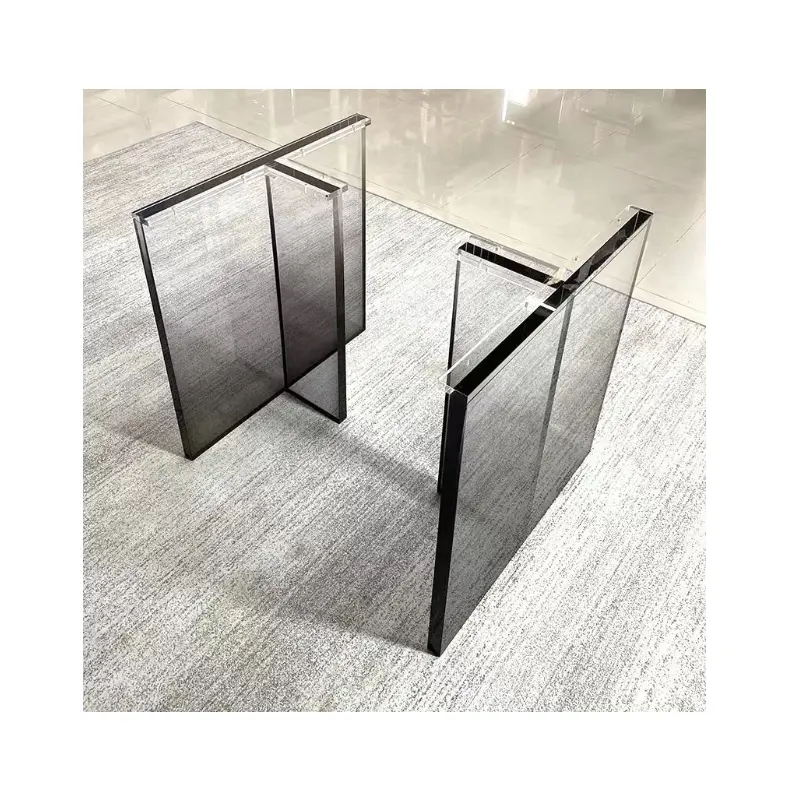 Professional supplier stable acrylic table legs simple clear table legs accept customization