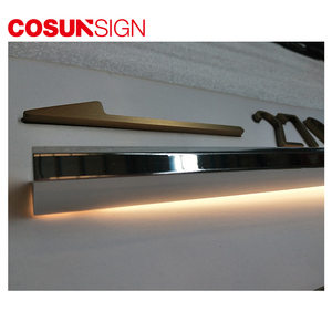 Placa <span class=keywords><strong>de</strong></span> puerta iluminada LED para interiores, letreros con acabado <span class=keywords><strong>de</strong></span> acero inoxidable, ilumina el número <span class=keywords><strong>de</strong></span> habitación <span class=keywords><strong>de</strong></span> <span class=keywords><strong>la</strong></span> casa - Product Image 3