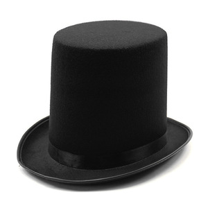 Paillettes Chapeau Haut Rétro Britannique Gentleman Jazz Chapeau Performance Magicien Chapeaux <span class=keywords><strong>Cabaret</strong></span> Cirque Ringmaster Déguisement Topper Accessoire - Product Image 5