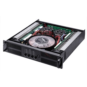 Amplificador de Potencia Profesional de Clase H de 4 Canales y 2U, K4400 K4600 K4800, 4CH*400W 600W 800W para Escenario, Espectáculos en Vivo, Discotecas - Product Image 4