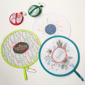 Abanicos Plegables con Diseño Floral Personalizado Beckon, Abanicos de Mano con Diseño Botánico para Fiestas en el Jardín, Eventos de Primavera y Promociones Florales - Product Image 6