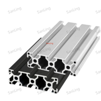 Profilé d'extrusion en aluminium personnalisé 6061 anodisé prix d'usine fournisseur chinois pour moules profilé de cadre en aluminium personnalisé