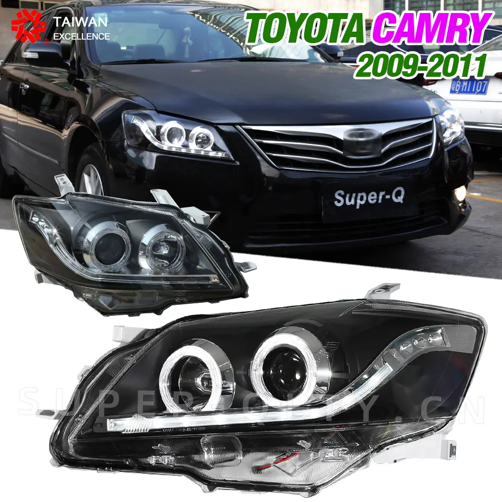 Super Q phare modifié de haute qualité pour Toyota Camry toyota phares 2009-2011 phare