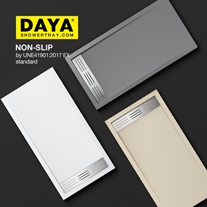 <span class=keywords><strong>Receveur</strong></span> <span class=keywords><strong>de</strong></span> douches écologique en pierre d'ardoise à découper - Product Image 2