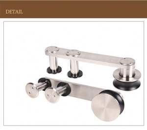 Kit de quincaillerie pour porte coulissante WEKIS 6 FT en acier inoxydable SS304, montage supérieur, 2M, accessoires durables pour portes et fenêtres - Product Image 2