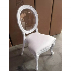 Wedding Event <strong>White</strong> Transparent Clear Back Resin Luis Chairs Hotel and Restaurant Banquet <strong>Hall</strong> Furniture - Product Image 6