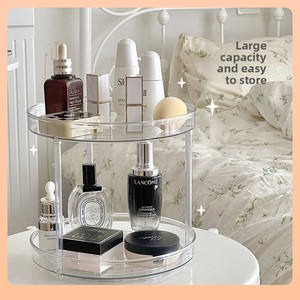 Grenzüberschreitendes Multifunktionales Drehbares Regal Küchenarbeitsplatte Gewürzbox Aufbewahrungsfach Kosmetik-<span class=keywords><strong>Organizer</strong></span> Rutschfester Drehteller - Product Image 3