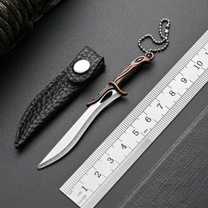 Mini Juego de Navajas de Bolsillo, Navaja Multiherramienta Pequeña con Llavero - Product Image 2