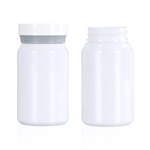 Custom PET <b>Pill</b> <b>Bottle</b> 100ml 120ml 150ml 170ml 200ml 250ml Vitamin Medicine Container Double Screw Cap Wholesale Supply - Product Image 2