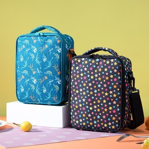 Taşınabilir çocuk karikatür Tote termal öğle yemeği çantası Oxford bez yalıtımlı alüminyum folyo baskılı öğle yemeği çantası ofis öğrenci - Product Image 4