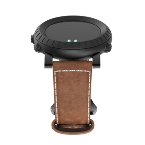 Bracelet de montre en cuir véritable Crazy Horse, accessoires de bracelet, sangle de remplacement pour <span class=keywords><strong>Suunto</strong></span> <span class=keywords><strong>Core</strong></span> - Product Image 5