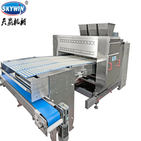 Ligne de production complète automatique de bretzels, biscuits croustillants et gâteaux en acier inoxydable industriel