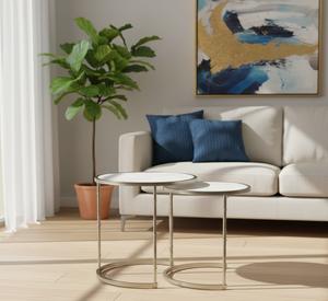 Table console moderne en aluminium sur mesure pour salle à manger, salon, chambre, appartement et hôtel, design d'intérieur - Product Image 2