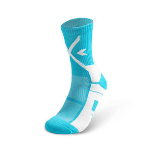 Custom Professional Unisex Spring Leopard Jacquard Cuff Crew <b>Socks</b> High Sweat-Absorbed Cushioned Thickened Compression Elite - Product Image 4